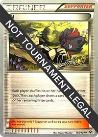 N - 2017 (Diego Cassiraga) 105/124 World Championship Decks Pokémon card