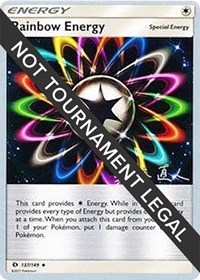 Rainbow Energy - 2017 (Naoto Suzuki) 137/149 World Championship Decks Pokémon card