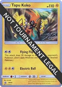 Tapu Koko - 2017 (Zachary Bokhari) SM30
