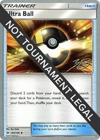 Ultra Ball - 2017 (Zachary Bokhari) 135/124 World Championship Decks Pokémon card