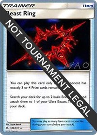Beast Ring - 2018 (Naohito Inoue) 102/131 World Championship Decks Pokémon card