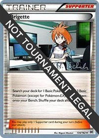 Brigette - 2018 (Robin Schulz) 134/162 World Championship Decks Pokémon card