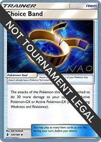 Choice Band - 2018 (Naohito Inoue) 121/145 World Championship Decks Pokémon card