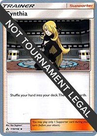 Cynthia - 2018 (Naohito Inoue) 119/156 World Championship Decks Pokémon card