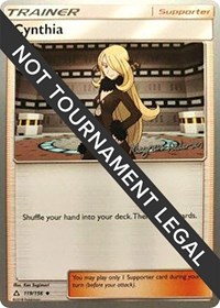 Cynthia - 2018 (Magnus Pedersen) 119/156 World Championship Decks Pokémon card