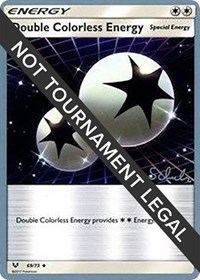 Double Colorless Energy - 2018 (Robin Schulz) 69/73 World Championship Decks Pokémon card