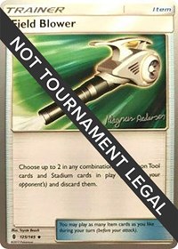 Field Blower - 2018 (Magnus Pedersen) 125/145 World Championship Decks Pokémon card