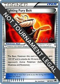 Fighting Fury Belt - 2018 (Naohito Inoue) 99/122 World Championship Decks Pokémon card