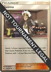 Guzma - 2018 (Pedro Eugenio Torres) 115/147 World Championship Decks Pokémon card