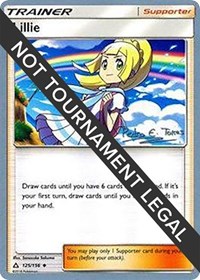 Lillie - 2018 (Pedro Eugenio Torres) 125/156 World Championship Decks Pokémon card