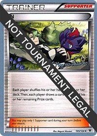 N - 2018 (Magnus Pedersen) 105/124 World Championship Decks Pokémon card