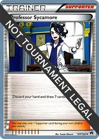 Professor Sycamore - 2018 (Pedro Eugenio Torres) 107/122 World Championship Decks Pokémon card