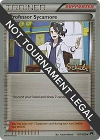 Professor Sycamore - 2018 (Robin Schulz) 107/122 World Championship Decks Pokémon card