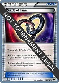 Puzzle of Time - 2018 (Pedro Eugenio Torres) 109/122 World Championship Decks Pokémon card
