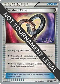 Puzzle of Time - 2018 (Robin Schulz) 109/122 World Championship Decks Pokémon card