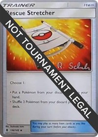 Rescue Stretcher - 2018 (Robin Schulz) 130/145 World Championship Decks Pokémon card