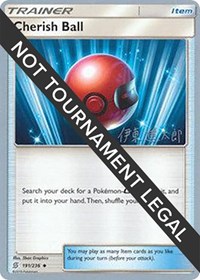 Cherish Ball - 2019 (Shintaro Ito) 191/236 World Championship Decks Pokémon card