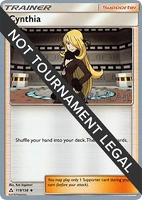 Cynthia - 2019 (Shintaro Ito) 119/156 World Championship Decks Pokémon card
