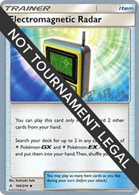 Electromagnetic Radar - 2019 (Haruki Miyamoto) 169/214 World Championship Decks Pokémon card