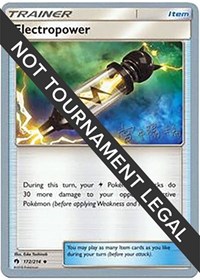 Electropower - 2019 (Haruki Miyamoto) 172/214 World Championship Decks Pokémon card