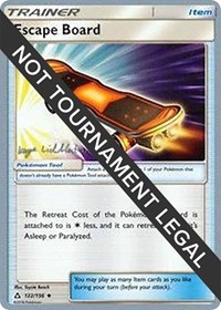 Escape Board - 2019 (Kaya Lichtleitner) 122/156 World Championship Decks Pokémon card