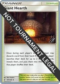 Giant Hearth - 2019 (Henry Brand) 197/236 World Championship Decks Pokémon card