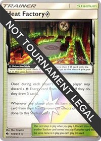 Heat Factory Prism Star - 2019 (Kaya Lichtleitner) 178/214 World Championship Decks Pokémon card