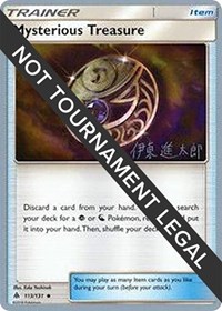 Mysterious Treasure - 2019 (Shintaro Ito) 113/131 World Championship Decks Pokémon card