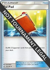 Pal Pad - 2019 (Kaya Lichtleitner) 132/156 World Championship Decks Pokémon card