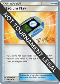 Stadium Nav - 2019 (Haruki Miyamoto) 208/236 World Championship Decks Pokémon card
