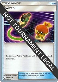 Switch - 2019 (Kaya Lichtleitner) 147/168 World Championship Decks Pokémon card