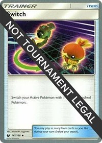 Switch - 2019 (Haruki Miyamoto) 147/168 World Championship Decks Pokémon card