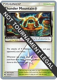 Thunder Mountain Prism Star - 2019 (Haruki Miyamoto) 191/214 World Championship Decks Pokémon card