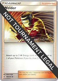 Welder - 2019 (Kaya Lichtleitner) 189/214 World Championship Decks Pokémon card