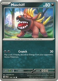 Maschiff 136/198 · Reverse Holo