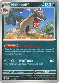 Mabosstiff 137/198 · Reverse Holo