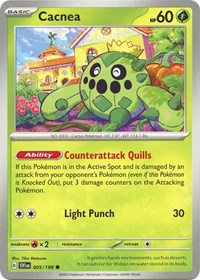 Cacnea 005/198 · Reverse Holo