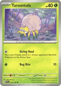 Tarountula 016/198 · Reverse Holo