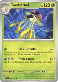 Toedscruel 026/198 · Reverse Holo
