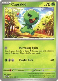 Capsakid 028/198 · Reverse Holo