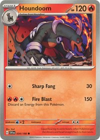 Houndoom 034/198 · Reverse Holo