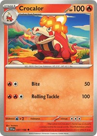 Crocalor 037/198 · Reverse Holo
