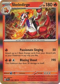 Skeledirge 038/198 · Reverse Holo