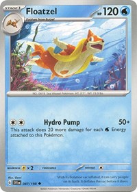 Floatzel 047/198 · Reverse Holo