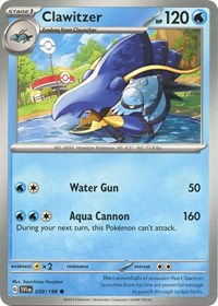Clawitzer 050/198 · Reverse Holo