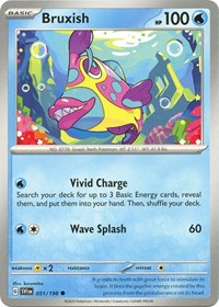 Bruxish 051/198 · Reverse Holo