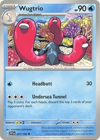Wugtrio 057/198 · Reverse Holo