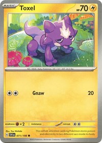 Toxel 071/198 · Reverse Holo