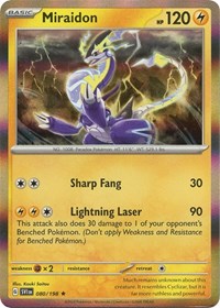 Miraidon 080/198 · Reverse Holo