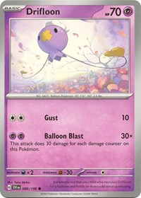 Drifloon 089/198 · Reverse Holo